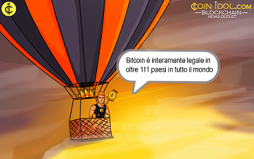 Bitcoin è completamente legale in oltre 111 paesi in tutto il mondo