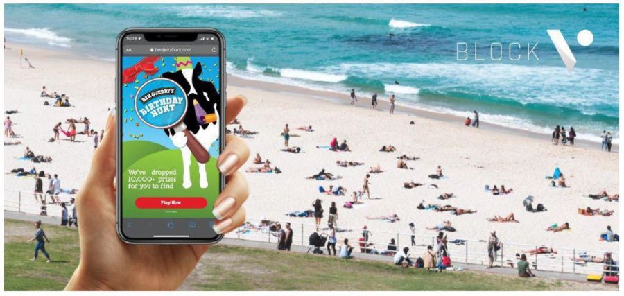 La campagna di caccia al compleanno di Ben & Jerry utilizza la tecnologia di oggetti digitali abilitata Blockchain di BLOCKv