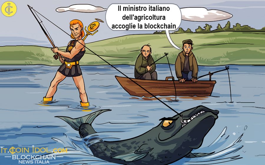 Ministro Italiano blockchain