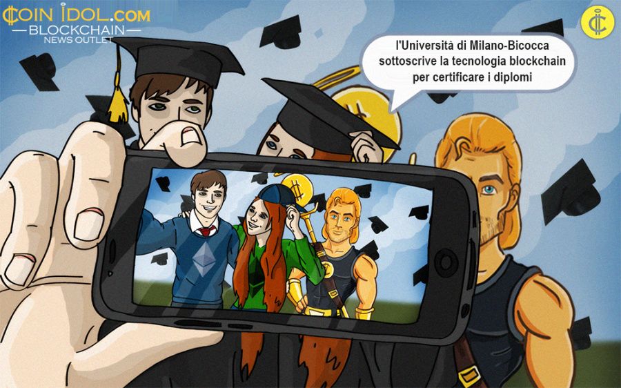Gli studenti italiani saranno in grado di garantire l'autenticità dei loro diplomi e certificare aziende e datori di lavoro tramite blockchain.