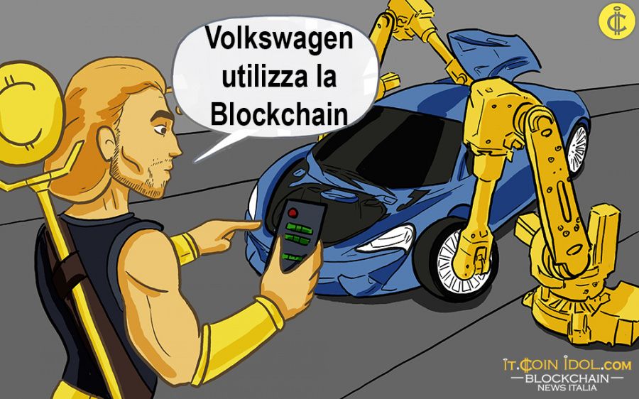 Volkswagen utilizzer blockchain