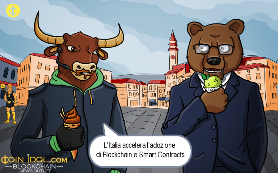 L'Italia sarà il primo paese al mondo a dare valore legale alle tecnologie interamente basate su ledger distribuiti come la tecnologia blockchain e gli smart contracts.