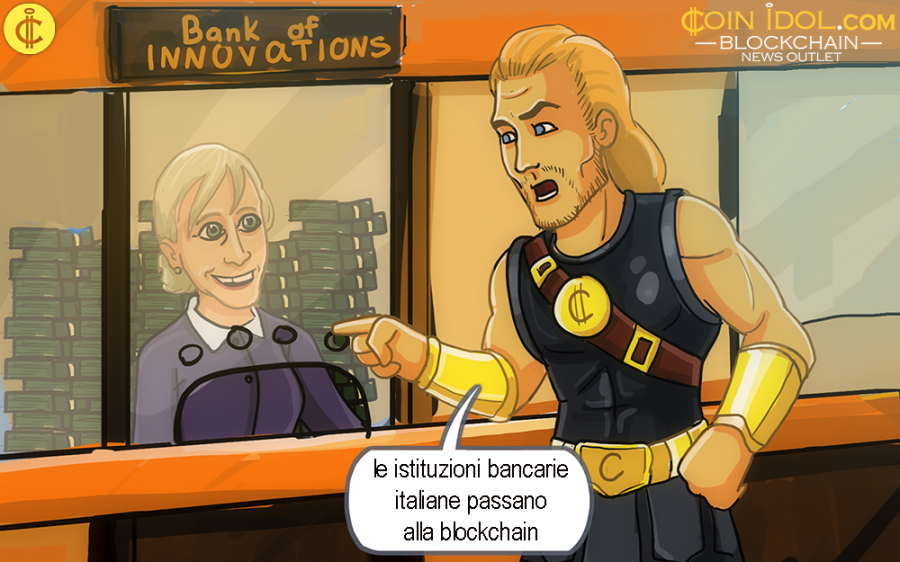 Le istituzioni finanziarie bancarie in Italia devono passare alla blockchain. Il cambiamento dovrà essere rapido e incisivo.