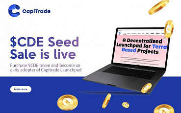 Capitrade Launchpad inizia la vendita di token seed, diventa il primo launchpad su Terra Network