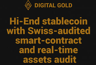 DIGITAL GOLD lancia la sua Stablecoin e la soluzione leader di mercato per la proprietà dell'oro sicura e privata
